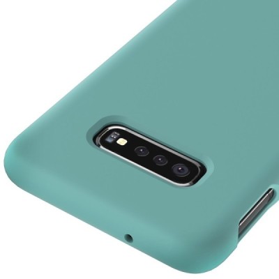 Samsung Galaxy S10e „Shell“ cieta silikona (TPU) piparmētru vāciņš, apvalks | Vacins.lv