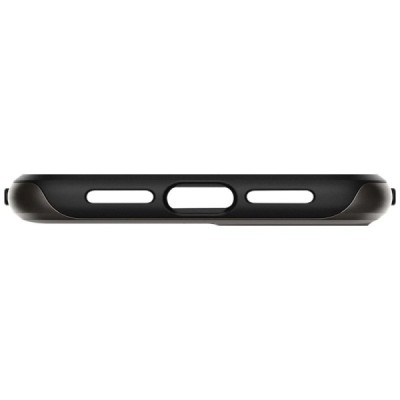 „Spigen“ Neo Hybrid Gunmetal pastiprinātas aizsardzības melns Apple iPhone 11 apvalks | Vacins.lv