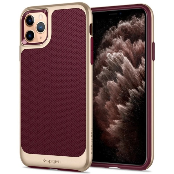 „Spigen“ Neo Hybrid apvalks - bordo (iPhone 11 Pro)