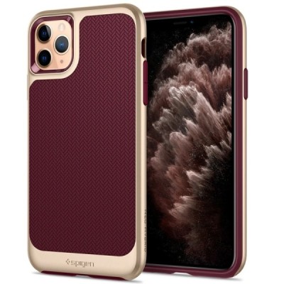 „Spigen“ Neo Hybrid Burgundy pastiprinātas aizsardzības bordo Apple iPhone 11 Pro Max apvalks | Vacins.lv