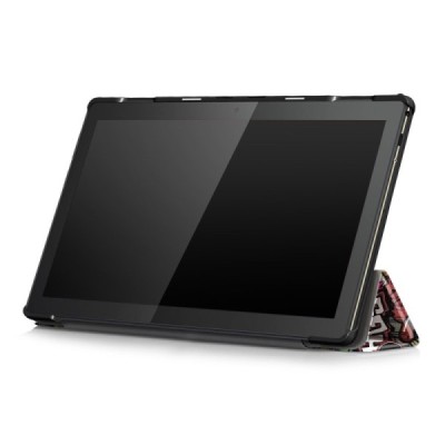 Lenovo Tab M10 10.1" (TB-X605F, X605L, X505F, X505L) atverčiamas „Street Art“ spalvotas dėklas - knygutė | Priedai.lt