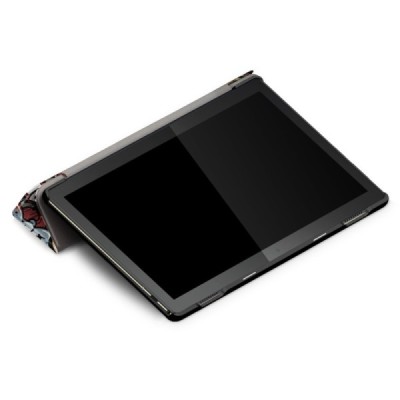 Lenovo Tab M10 10.1" (TB-X605F, X605L, X505F, X505L) atverčiamas „Street Art“ spalvotas dėklas - knygutė | Priedai.lt