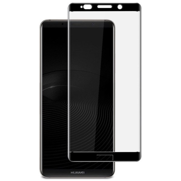 „Calans“ Tempered Glass pilnai dengiantis apsauginis ekrano stiklas 0.2 mm - juodas (Mate 10 pro)