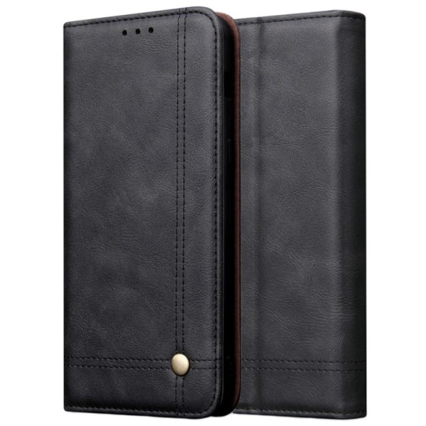 „Deluxe“ atvēramais maciņš - melns (Honor 20 / Nova 5T)