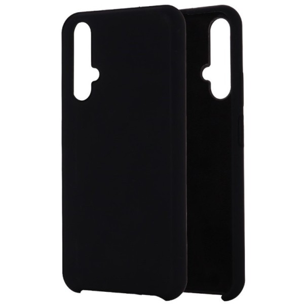 „Shell“ cieta silikona (TPU) apvalks - melns (Honor 20 / Nova 5T)