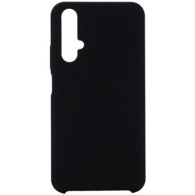 Huawei Honor 20 (Nova 5T) Shell cieta silikona (TPU) melns apvalks | vacins.lv