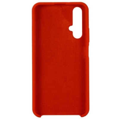 Huawei Honor 20 (Nova 5T) Shell cieta silikona (TPU) sarkans apvalks | vacins.lv