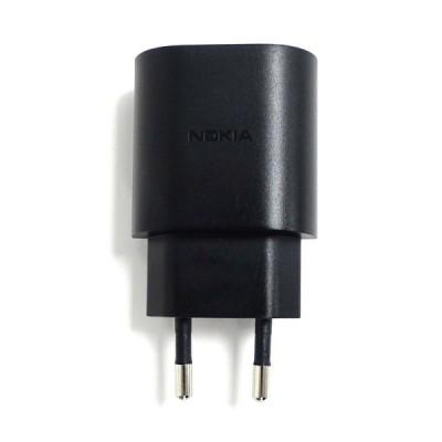Oriģināls „Nokia“ AD-18WE tīkla lādētājs - melns | Vacins.lv