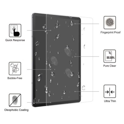 Samsung Galaxy Tab S6 Lite 10.4 (P615, P610, P613, P619) dzidrs ekrāna aizsargstikls (Tempered Glass) | Vacins.lv