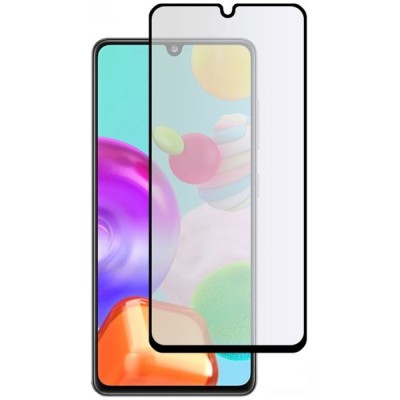 Samsung Galaxy A41 (A415) „Mocolo“ Tempered Glass melns ekrāna aizsargstikls | Vacins.lv