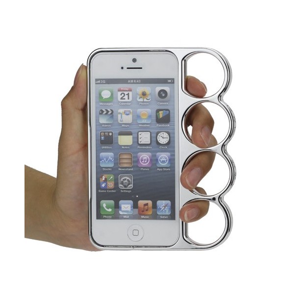 Plastikinis dėklas - „kastetas“ (iPhone 5 / 5S / SE 2016)