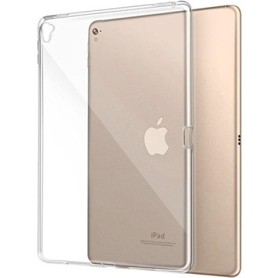 Apple iPad Pro 12.9" (2015, 2017) kieto silikono TPU skaidrus dėklas - nugarėlė | Priedai.lt
