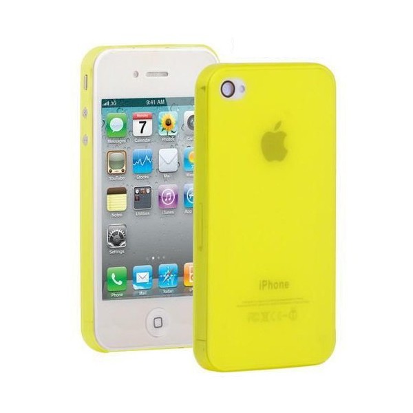 Pasaulē planākais futrālis - dzeltens (iPhone 4 / 4S)