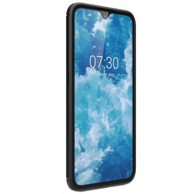 Nokia 2.3 (2020) „Carbon“ cieta silikona (TPU) melns apvalks / vacins.lv