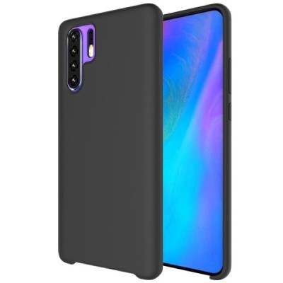 Huawei P30 Pro Shell cieta silikona (TPU) melns apvalks | vacins.lv