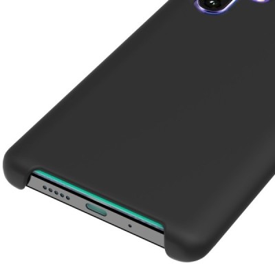 Huawei P30 Pro Shell cieta silikona (TPU) melns apvalks | vacins.lv