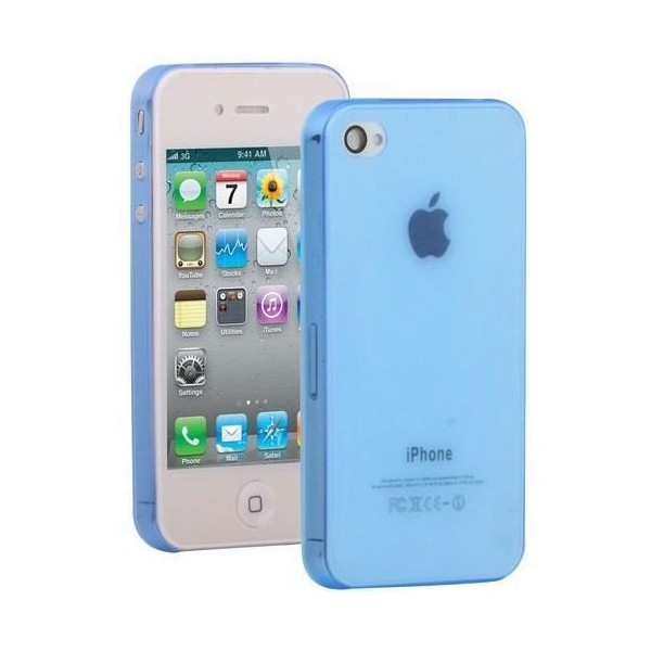 Ploniausias pasaulyje dėklas - mėlynas (iPhone 4 / 4S)