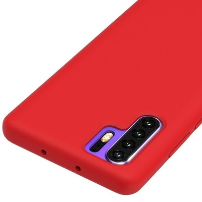 Huawei P30 Pro Shell kieto silikono TPU raudonas dėklas - nugarėlė | Priedai.lt