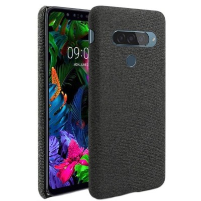 LG G8s Thinq KSQ Cloth melns apvalks | vacins.lv
