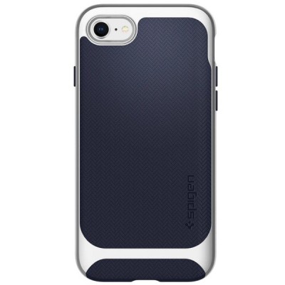 „Spigen“ Neo Hybrid Herringbone pastiprinātas aizsardzības zils Apple iPhone 7 / 8 / SE 2020 apvalks | Vacins.lv