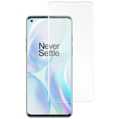 OnePlus 8 „Mocolo“ UV Light Irradiation sustiprintos apsaugos skaidrus pilnai dengiantis apsauginis ekrano stiklas | Priedai.lt