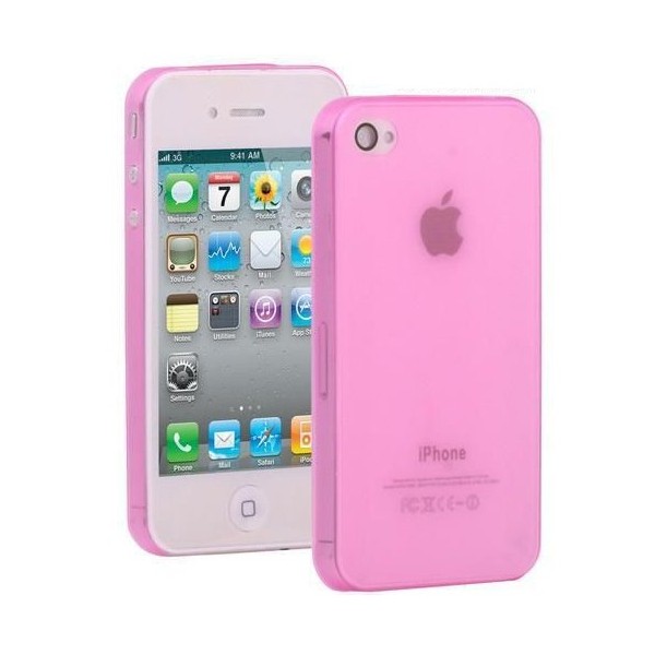 Pasaulē planākais futrālis - rozs (iPhone 4 / 4S)