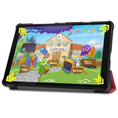 Lenovo Tab M8 8" atvēramais sarkans maciņš | Vacins.lv