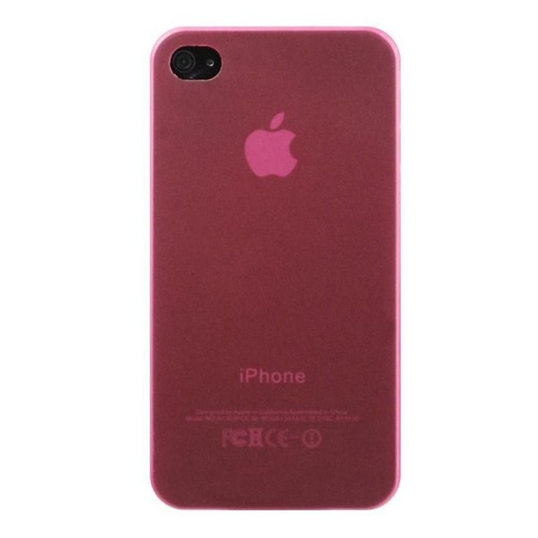 Pasaulē planākais futrālis - sarkans (iPhone 4 / 4S)