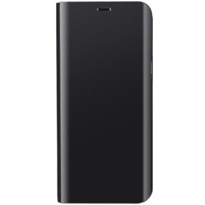 Samsung Galaxy A51 (A515F) plastmasas atvērams melns ādas maciņš | Vacins.lv