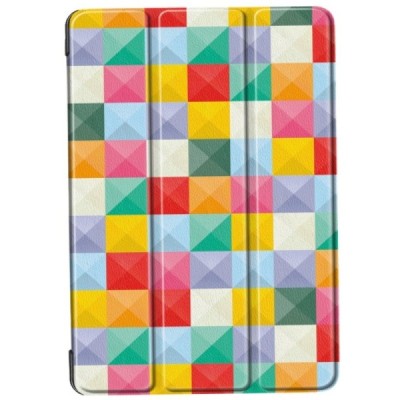 Lenovo Tab P10 (TB-X705F) „Cubes“ atvēramais krāsains maciņš | Vacins.lv