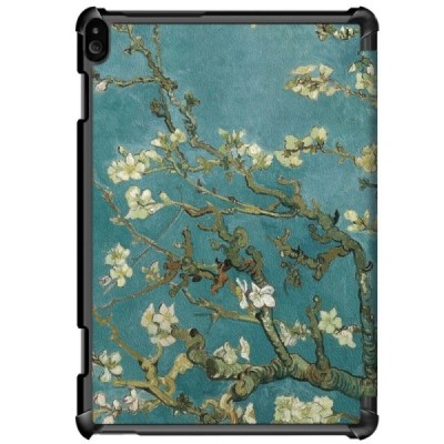 Lenovo Tab P10 (TB-X705F) atverčiamas spalvotas „Sakura“ dėklas - knygutė | Priedai.lt