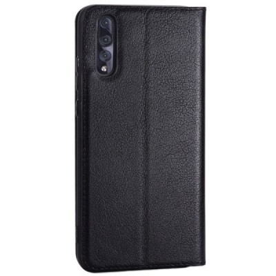 „Royale“ Huawei P20 Pro melns atvēramais ar lodziņu maciņš / Vacins.lv