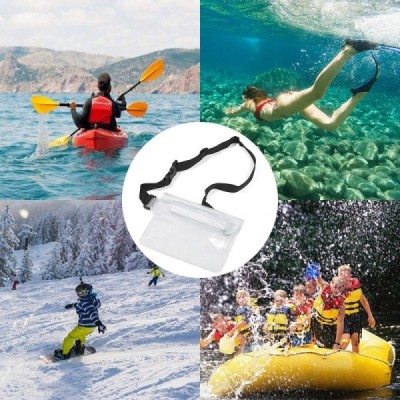 Ūdensizturīgs dzidrs pelēks maciņš XXXL | Vacins.lv