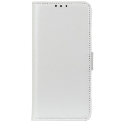 Samsung Galaxy A51 (A515F) atvēramais ādas balts maciņš (maks) / Vacins.lv