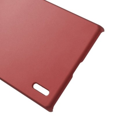 Huawei Ascend P7 plastikinis raudonas dėklas (nugarėlė) / Priedai.lt