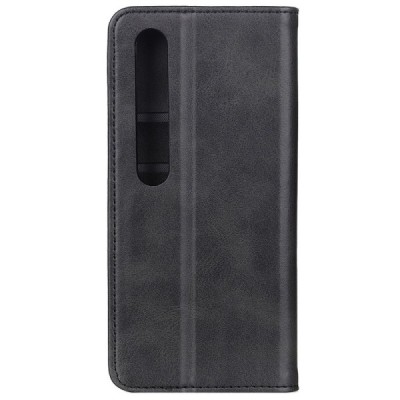 Xiaomi Mi 10 (10 Pro) „Split“ sērijas melns atvērams maciņš, maks | Vacins.lv