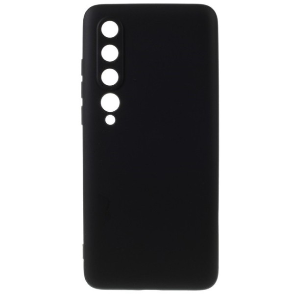 „Shell“ cieta silikona (TPU) apvalks - melns (Mi 10 / 10 Pro)
