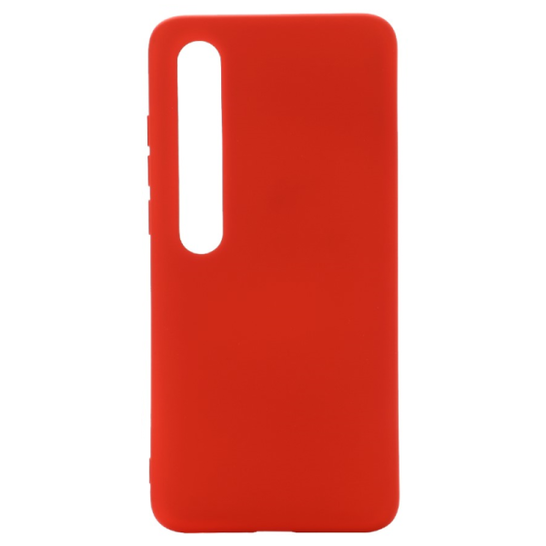 „Shell“ cieta silikona (TPU) apvalks - sarkans (Mi 10 / 10 Pro)