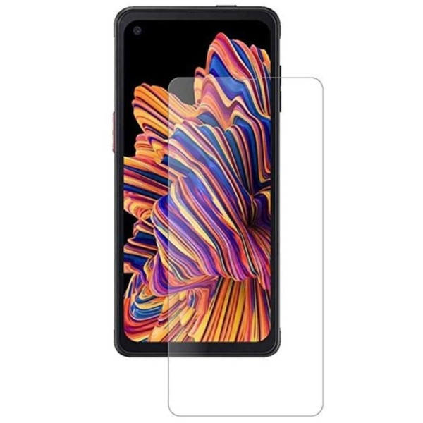 „2.5D“ ekrāna stikls (pilnīgi aizsedzama) komplekts - dzidras (Galaxy XCover Pro)