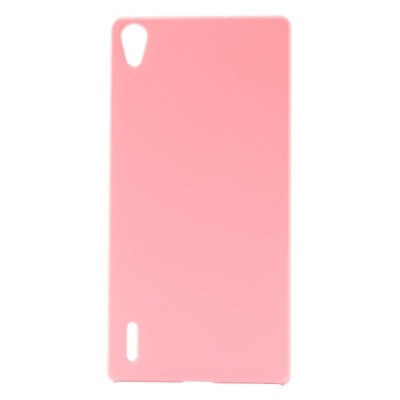 Huawei Ascend P7 plastikinis rožinis dėklas (nugarėlė) / Priedai.lt