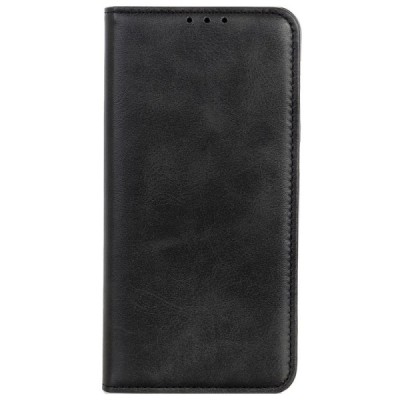 Samsung Galaxy A51 (A515) „Split“ juodas odinis atverčiamas dėklas - knygutė | Priedai.lt