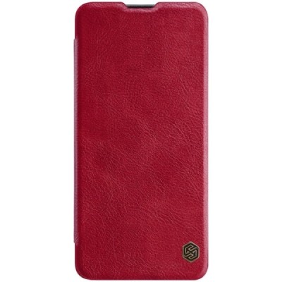 Greznais „Nillkin“ Qin sērijas ādas atvērams sarkans Samsung Galaxy A41 (A415) | Vacins.lv