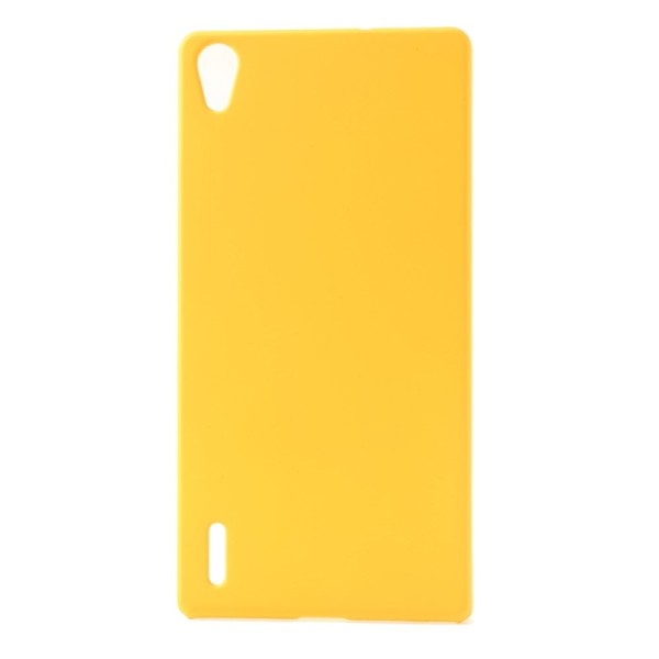 Plastikinis dėklas - geltonas (Ascend P7)