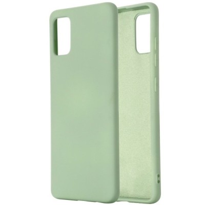 Samsung Galaxy A41 (A415) Shell cieta silikona (TPU) zaļš apvalks | Vacins.lv