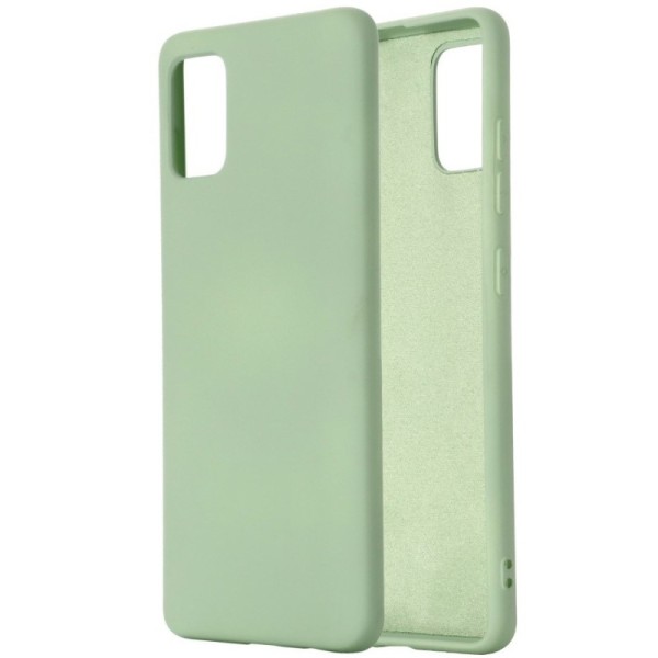 „Shell“ cieta silikona (TPU) apvalks - zaļš (Galaxy A41)