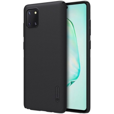 Samsung Galaxy Note10 Lite (N770F) Nillkin Frosted Shield melns plastmasas futrālis | Vacins.lv