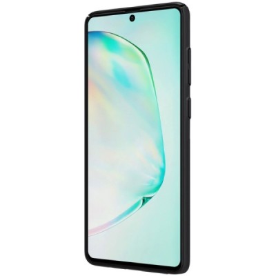 Samsung Galaxy Note10 Lite (N770F) Nillkin Frosted Shield melns plastmasas futrālis | Vacins.lv