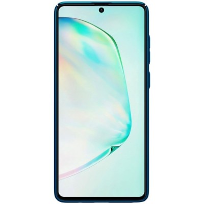 Nillkin Frosted Shield Samsung Galaxy Note10 Lite (N770F) juodas plastikinis dėklas | Priedai.lt
