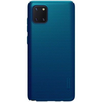 Nillkin Frosted Shield Samsung Galaxy Note10 Lite (N770F) juodas plastikinis dėklas | Priedai.lt