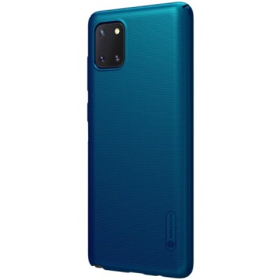 Nillkin Frosted Shield Samsung Galaxy Note10 Lite (N770F) juodas plastikinis dėklas | Priedai.lt